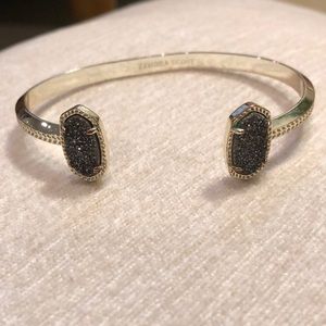 Kendra Scott Elton Gold Cuff Bracelet w/ Silver